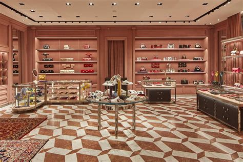 gucci interior|gucci store interior design.